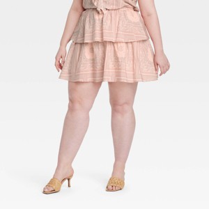 Women's Mini Ruffle Skirt - Universal Thread™ - 1 of 3