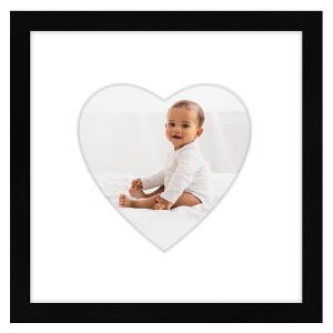 Americanflat Picture Frame with Oval Mat Insert and Shatter-Resistant Glass - Signature Collection - Photo Frame for Wall Display - 1 of 4