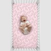 Carter's Dinosaur Princess Super Soft Fitted Crib Sheet - Pink - 4 of 4