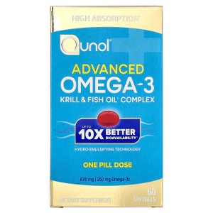 Qunol Advanced Omega-3, 60 Softgels : Target