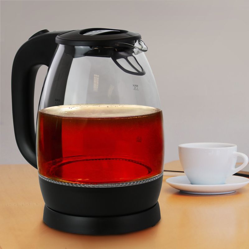 Better Chef 1.7L Cordless Electric Glass Tea Kettle, 3 of 6