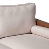 Baxton Studio Harleson Fabric and Wood Right Facing Sectional Sofa - 4 of 4