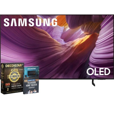 Samsung 55 inch OLED HDR 4K S85F Smart TV (2025) + Extended Protection Plan