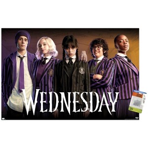 Trends International Wednesday - Group Unframed Wall Poster Prints - 1 of 4