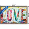 Trends International Ivan Guaderrama - Love 1 Framed Wall Poster Prints - 3 of 4
