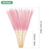 Unique Bargains Dried Plants Artificial Durable Small Fluffy Pampas Grass for Home, Office, Party 20 Pcs 21.7 Inch - 3 of 4