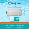 Hurricane Filters Replacement Spa Filter Cartridge Compatible To Unicel C-8399, PCD100W, Filbur FC-3965, and Caldera 100, White - 3 of 4
