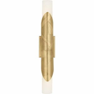 Robert Abbey Lighting Michael Berman Brut - Light Wall Light in  Modern Brass - 1 of 4