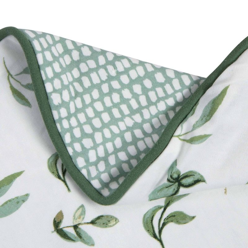 Boppy Organic Nursing Pillow - Green Little Leaves, 5 of 7