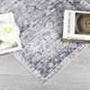 Large Area Rug  Washable Rugs Rugs Vintage Oriental Floral Carpet Low Pile Non-Shedding Floor Cover - 4 of 4