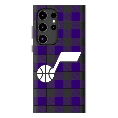 Keyscaper NBA Western Conference Teams Plaid MagSafe Compatible Cell Phone Case for Samsung Galaxy