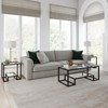 Metal Side Table in Black - Henn&Hart - 4 of 4