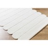Hauteloom Tayte White Abstract Area Rug - 3 of 4