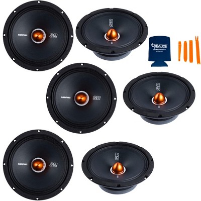 Memphis Audio SRXP62WTV2 6.5\" Coaxial Speaker With RGB LED Horn Tweete...