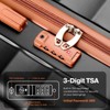 SKONYON 3-Piece Hardshell Luggage Set with TSA Lock, YKK Zippers, PC+ABS Construction and Spinner Wheels - 4 of 4