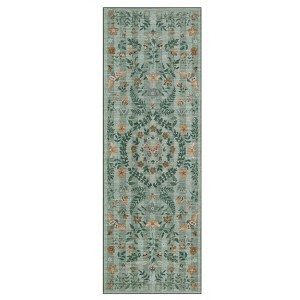 Insect Botanical Washable Area Rugs , Boho Under Table Carpet for Living Room Bedroom Dining Room Playroom Nursery Kids Room Office Farmhouse - 1 of 4