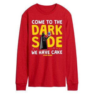 Men's - Star Wars - Come To The Dark Side Long Sleeve Graphic T-Shirt - 1 of 2