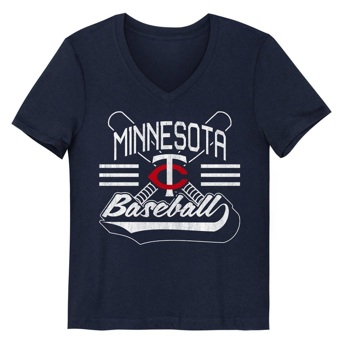 MLB Minnesota Twins Youth Girls' Core T-Shirt - thumbnail 2