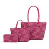 MKF Collection Lady II M Signature Large Tote, Small Tote & Wallet Set Vegan Leather, Stylish Women’s Handbag M Design by Mia K - 2 of 4