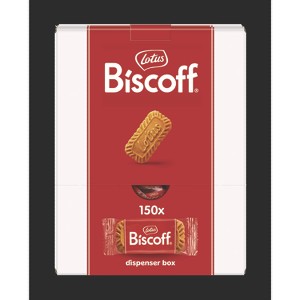 Biscoff Cookies Dispenser Box, Caramel Cookie - Case of 150 - 0.22 oz - 1 of 1