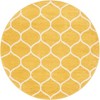 Unique Loom Trellis Frieze Rounded Trellis Indoor Woven Area Rug - 2 of 4