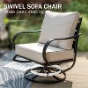 Mshliw 5 PCS Patio Furniture Set, Metal Outdoor Furniture Set - 2 of 3