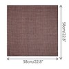 INSPIRE CHIC Women Polka Dots Cotton Linen Retro Solid Color Plain Square Neck Scarves 1Pc - 3 of 4