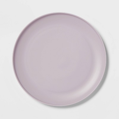 10.5" Plastic Dinner Plate Purple - Room Essentials™