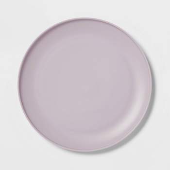 10.5" Plastic Dinner Plate Purple/Lavender - Room Essentials™