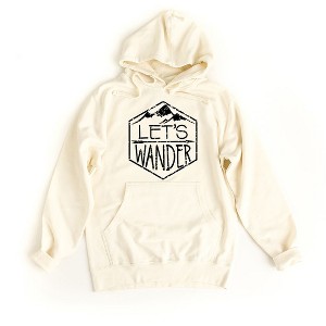 Simply Sage Market Women's Graphic Hoodie Let's Wander - 1 of 3