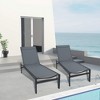 Kozyard Outdoor Chaise Lounge Set, Aluminum Patio Lounger Chairs for Poolside, Beach, and Garden - 4 of 4