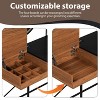 KTMBDW 40" Makeup Vanity with 3-Mode Lighted Mirror & Wireless Charging Station, Vanity Table with Drawer & 3 Shelves for Ample Storage Space - 4 of 4