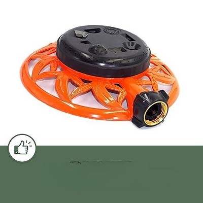 2wayz Heavy Duty Orange Metal Base Garden Sprinkler