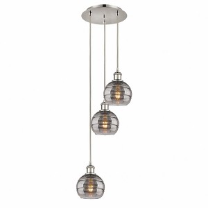 Rochester - 3 Light Cord Hung Multi Pendant In Industrial Style-24.38 Inches Tall and 12.38 Inches Wide - 1 of 1