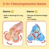 Fun Little Toys 3PCS iEnlight Fidget Spinner Bead Puzzles, 2-in-1 Fingertip Decompression Toy, Triangle Hand Spinner - 3 of 4