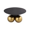 Meridian Furniture,Naples Grey Cement Coffee Table - 3 of 4