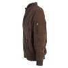 Gioberti Men's 100% Cotton Sportwear Full Zipper Twill Bomber Jacket - 2 of 3