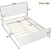 Kumasinova Full/Queen/King Platform Bed with Headboard,Solid Wood Bed Frame with Support Slats,No Box Spring Needed,Noise-Free Structure - 3 of 4