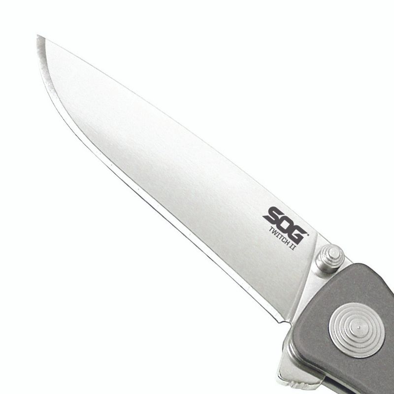 SOG Twitch II EDC Steel Lightweight Tactical Pocket Knife, 3 of 10