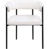 Meridian Furniture,Malin Vegan Leather Dining Chair, Set of 2 - 2 of 4