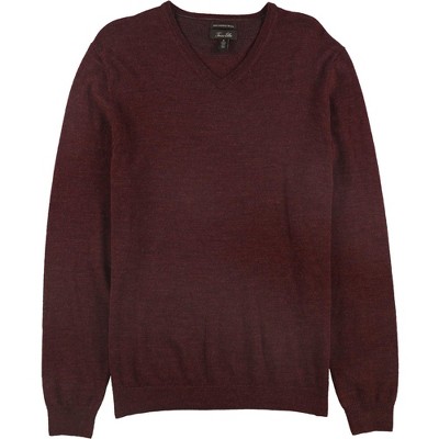 Tasso Elba Mens Merino Pullover Sweater