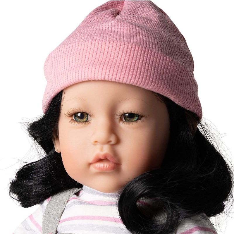Adora Realistic Baby Doll Girl Power Toddler Doll - 20 inch, Soft CuddleMe Vinyl, Brown Hair, Brown Eyes, 3 of 10