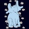 Dr. Seuss Horton Hears a Who Daisies  T-Shirt - Navy Blue - 3T - 2 of 3
