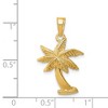 Black Bow Jewelry 14k Yellow Gold Palm Tree Pendant - 4 of 4
