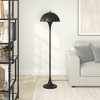 Hudson and Canal 61" Tall Floor Lamp with Metal Shade - 3 of 4