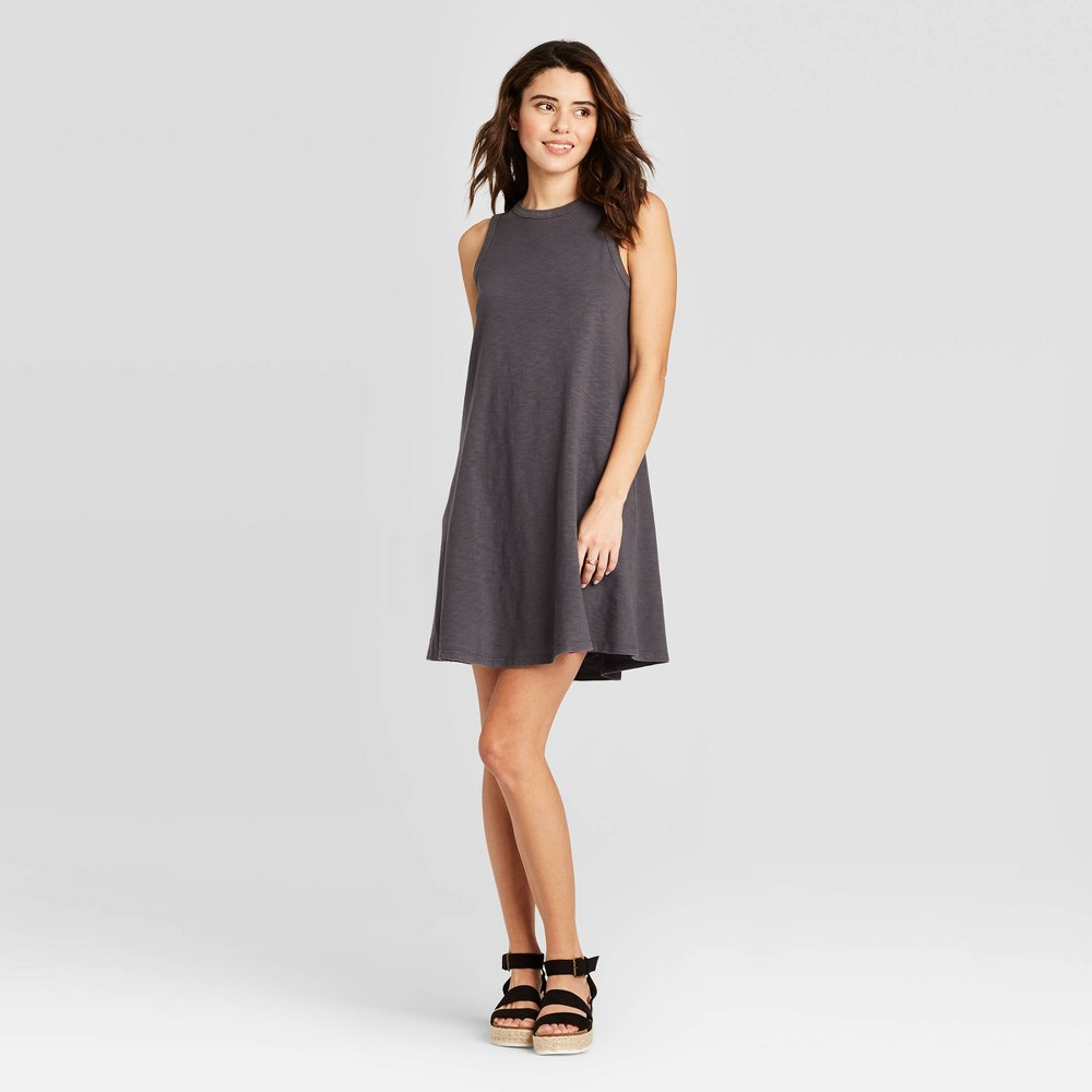Women's Sleeveless Tank Dress - Universal Thread Gray S was $15.0 now $10.0 (33.0% off)