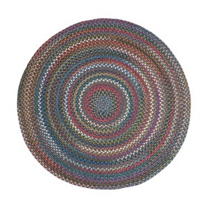 Rhody Rug Country Gem Rug - Indoor and Outdoor Handmade Braided Rug - 1 of 4