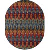 Unique Loom    Outdoor Modern Ikat Area Rug - 2 of 4