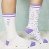 Pavilion Gift Company - June - M/L Unisex Crew Sock - Socks - 2 of 4