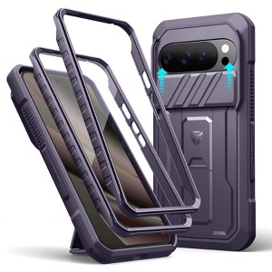 Dexnor for Google Pixel 10 Pro XL Case with Slide Camera Cover & 2 Front Frames & Built-in Screen Protector - 1 of 3